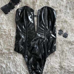 Victoria Secret Latex Bodysuit